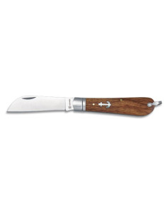 Wooden handle sailor knife (8 cm blade)