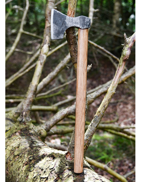 Hand forged Viking axe, type D