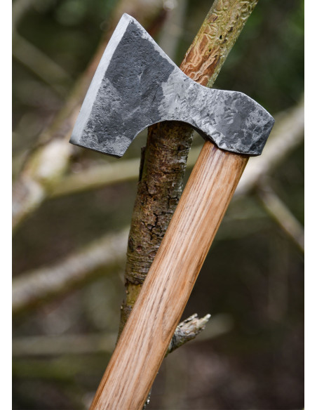 Hand forged Viking axe, type D