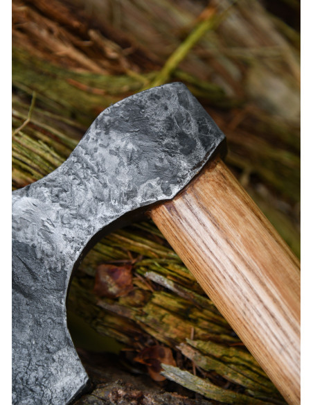 Hand forged Viking axe, type D