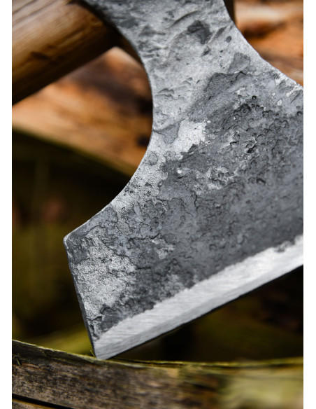 Hand forged Viking axe, type D