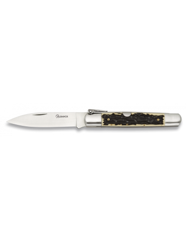 Machete knife number. 0, deer antler handle (blade 7.5 cm.)