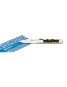 Machete knife number. 1, bull horn handle (blade 8.5 cm.) 2