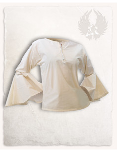 Felice women's medieval blouse in cream