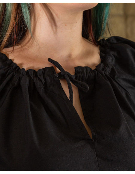 Black Annabelle Medieval Blouse