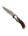 Deluxe pocket knife in Damascus steel, Muela