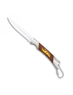 Albainox brand knife with decorated handle (21.6 cm.)