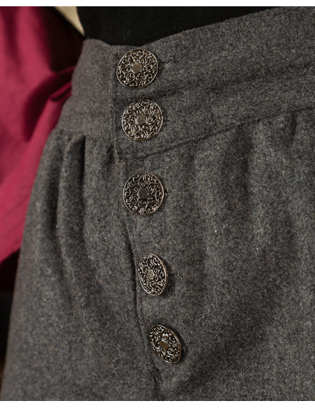 Vintage Tilly trousers in gray wool