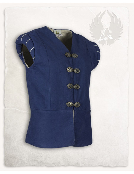 Medieval Geoffrey doublet vest in... Medieval Geoffrey doublet vest in...