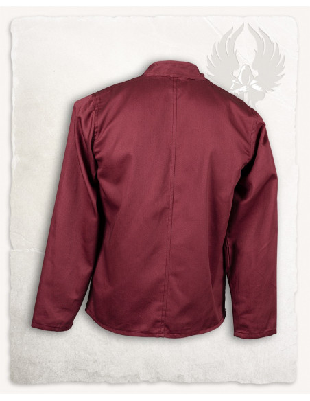 Leonardo medieval vest in burgundy color Leonardo medieval vest in burgundy color