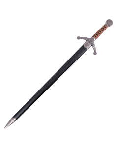 Sword with scabbard decorated with Celtic Knot on the... 2