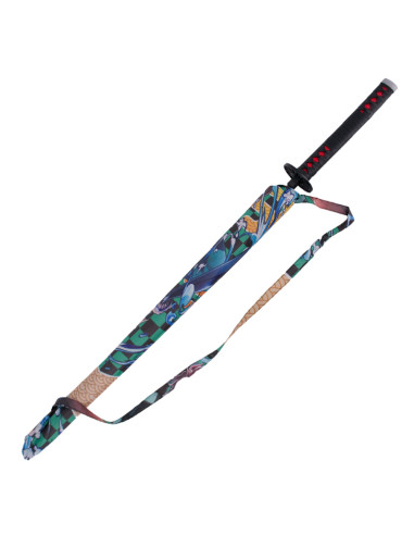Katana handle umbrella Tanjirou Kamada from Demon Slayer ⚔️ Medieval Shop
