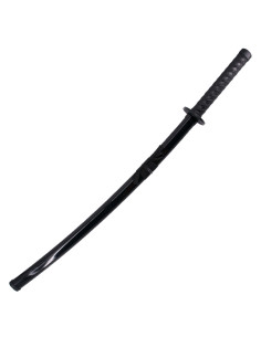Black training katana, highly resistant ABS blade 2