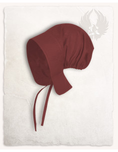 Crespina medieval peasant model Greta, burgundy color