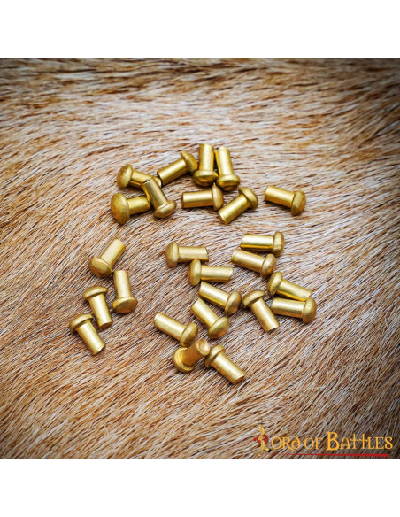 Set of 25 brass edging for crafts