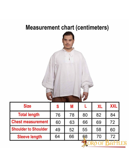 Classic or Renaissance pirate shirt,...