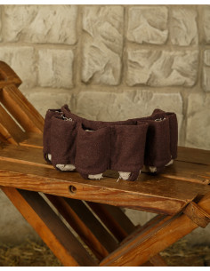 Medieval Belt of the Healers of Salerno - Brown 2