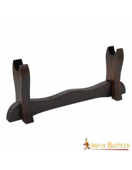 Wooden stand for ax or sword (33.4 x...
