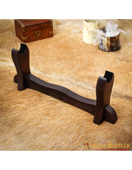Wooden stand for ax or sword (33.4 x...
