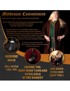 Viking Lair horn mead jug (600 ml.) 2