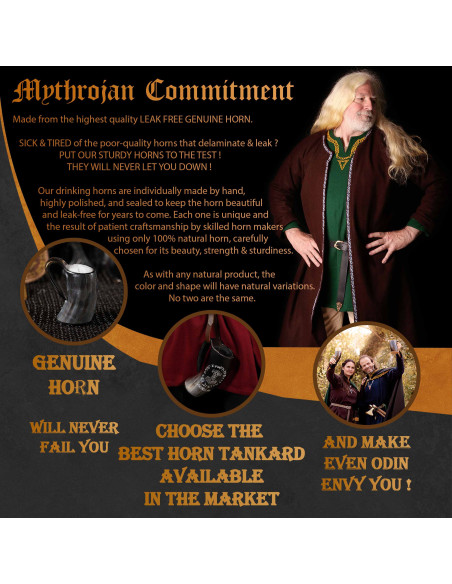 Viking Lair horn mead jug (600 ml.)