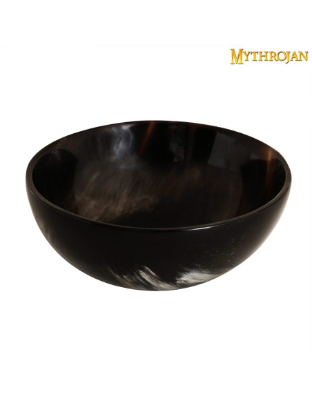 Medieval ox horn bowl polished finish