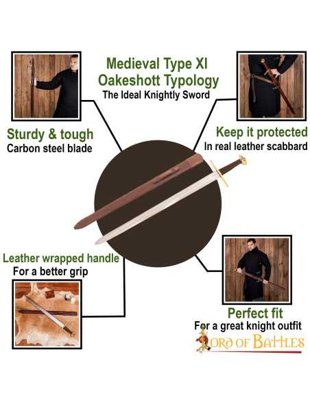 One-handed Templar functional sword...