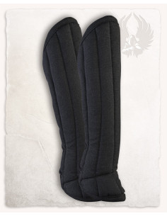 Medieval Padded Leopold Greaves