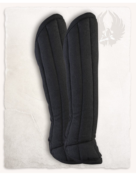 Medieval Padded Leopold Greaves
