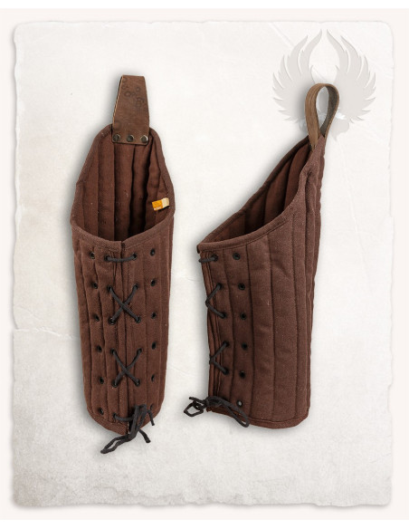 Leopold Padded Medieval Legguards -...
