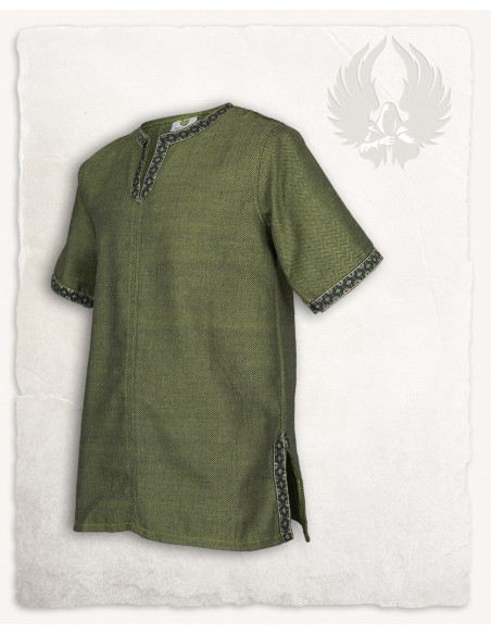 Medieval noble Sigbert tunic - Olive...