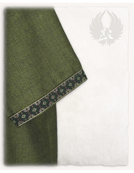 Medieval noble Sigbert tunic - Olive...