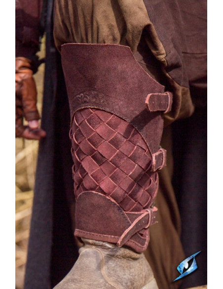 Ranger's Greaves in Reddish Brown Suede