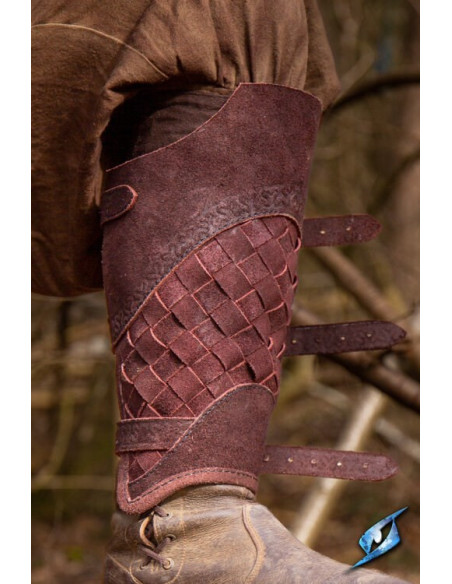 Ranger's Greaves in Reddish Brown Suede