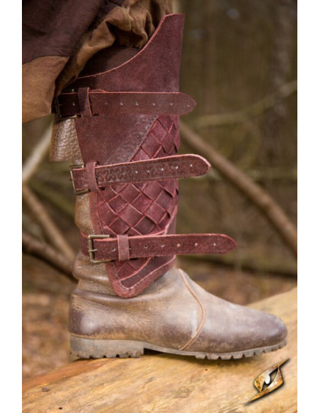 Ranger's Greaves in Reddish Brown Suede