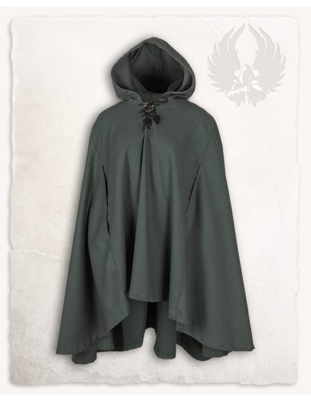 Medieval cloak, raven type, in canvas...