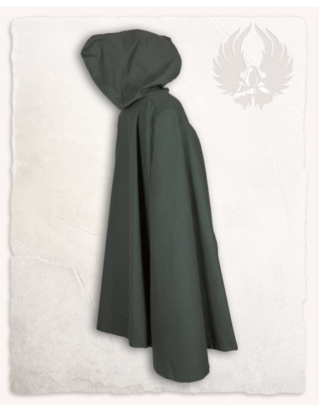 Medieval cloak, raven type, in canvas...