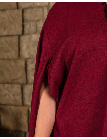 Medieval cloak, raven type, in canvas...