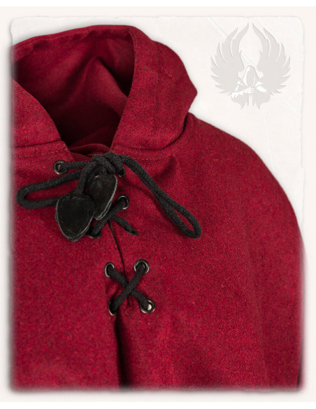 Medieval cloak, raven type, in canvas...