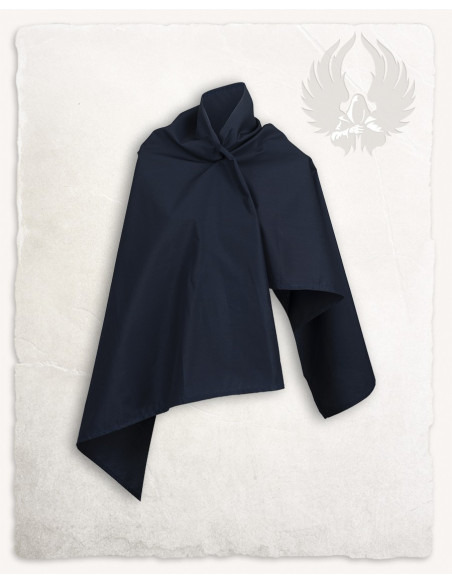 Peasant scarf model Emil, navy blue