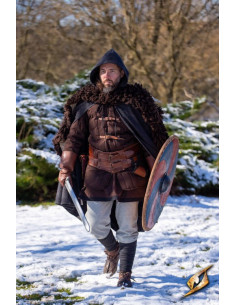 Fimbul Herringbone Pattern Wool Blend Pants, Gray 2