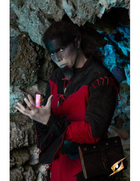 Night Charm Dark Elf Costume (red-black)