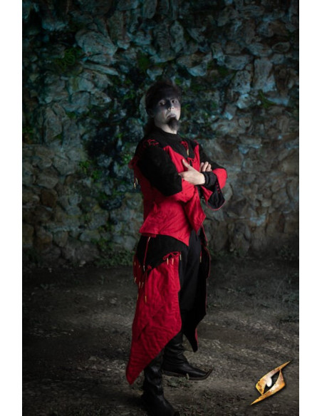 Night Charm Dark Elf Costume (red-black)