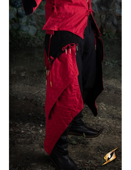 Night Charm Dark Elf Costume (red-black)
