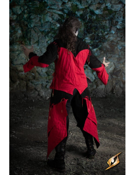 Night Charm Dark Elf Costume (red-black)