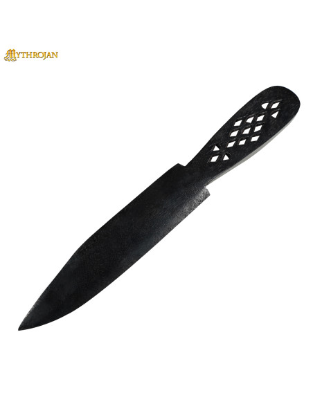 Black Wooden Knife Cosplay Pagan...