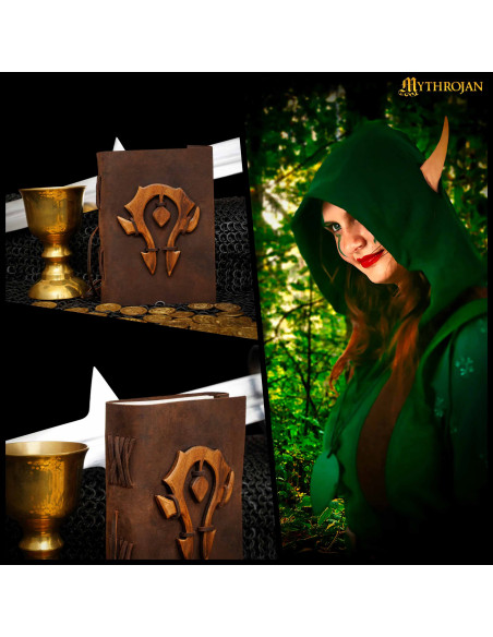 Brown leather journal By The Horde,...