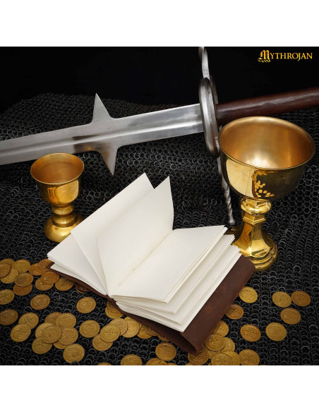 Brown leather journal By The Horde,...