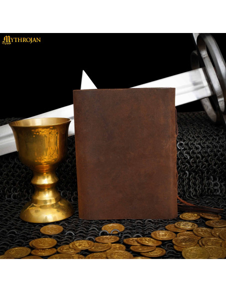 Brown leather journal By The Horde,...