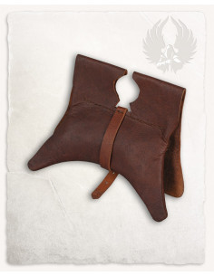 Calvert medieval fanny pack bag in brown (20x25 cm.)